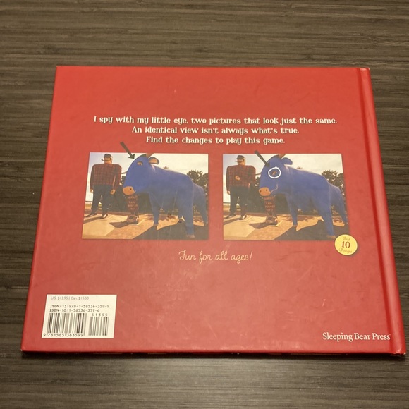 I Spy with my little eye Minnesota by Kathy-jo and ed wargin hardcover kids book - Picture 5 of 5